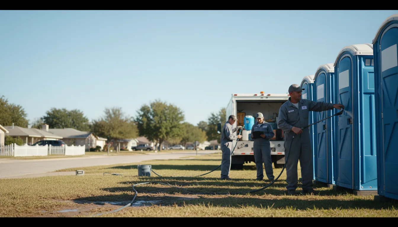Long-Term Portable Toilet Rental in Choudrant, LA near me